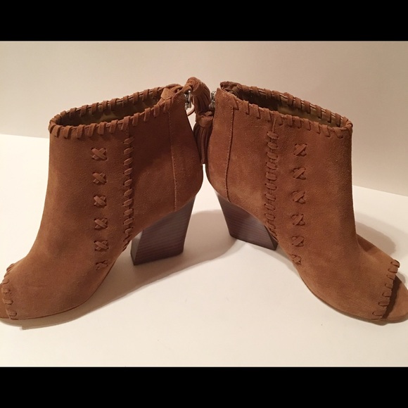 COPY - 💞HP 11/15/EUC/MarcFisher SuedePeepToe Boot/Genesa - Picture 3 of 8
